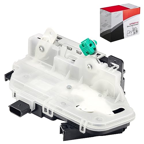 Image of SYERAL Front Left Driver Side Power Door Lock Latch Actuator Compatible with 2009-2014 F-150, 2010-2014 Mustang, 2011-2019 Explorer, 13-19 Taurus, Compatible with Lincoln Mark LT 10-14 OE 9S4Z5421813A