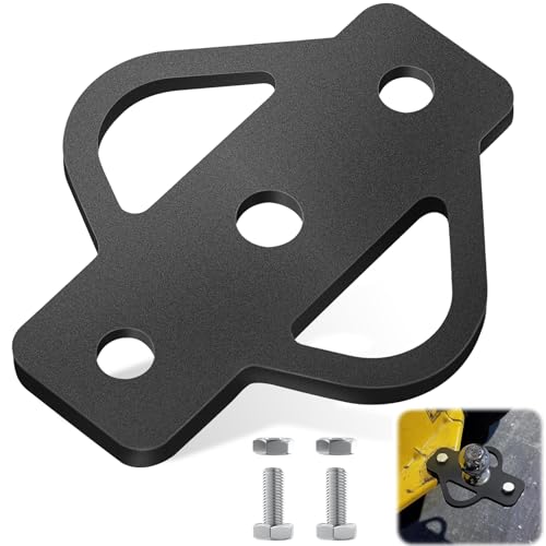 AXGG Adaptateur d'attelage de remorque à 3 Voies, Boule Attelage Tracteur Tondeuse,Support d'attelage en Acier avec Boulon,(D'attelage de Remorque Trois Côtés)