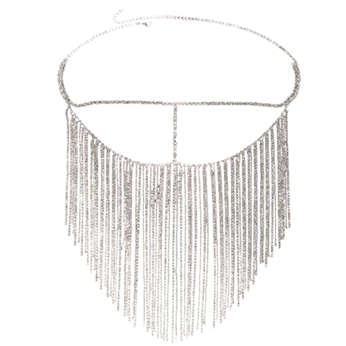 Joyería de cara de cristal reflectante que estiliza el rostro con un brillo de diamantes único