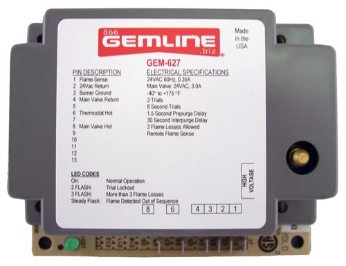 2PK - GEM-627 IGNITOR 24V - REPLACES 880815, 882627, 880875, 128937, DS3-A