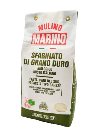 dfZi (ΉP҂) 1kg [mE}[m C^AY (Italian Durum Semolina flour by Mulino Marino)