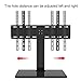 BYFSRUS TV Mounts,TV Stand Mount, Adjustable Height Table Top TV Stands, with Tempered Glass Base, for 32-65 Inch TV Stand Mount, Loading 99 Lbs