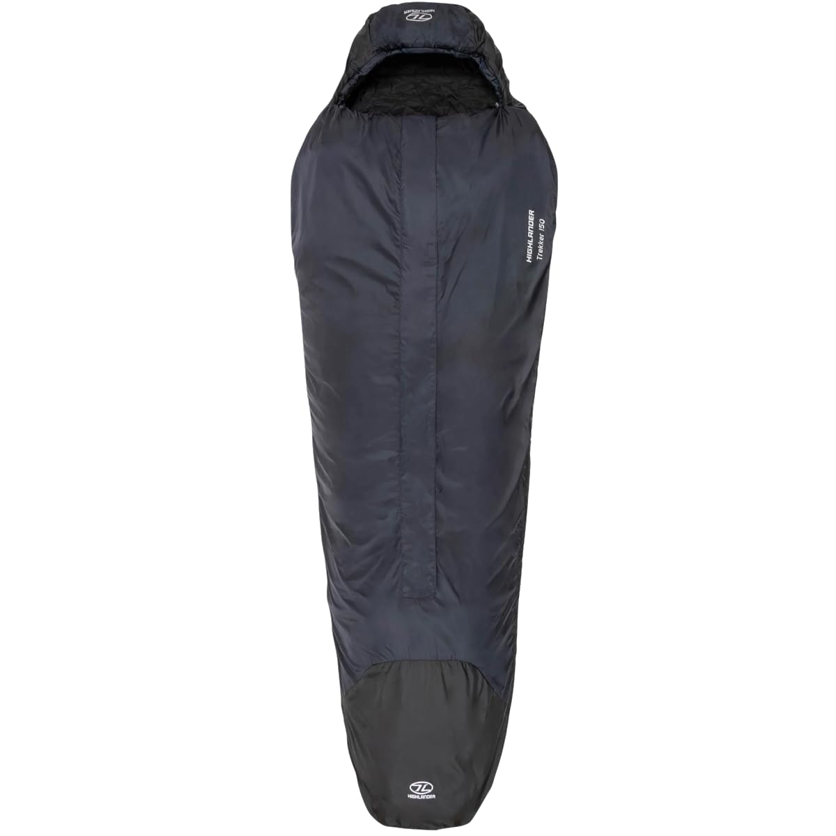 HIGHLANDER Trekker 150 Antracyt Dorośli Śpiwór Unisex, Węglowy, Jeden Rozmiar