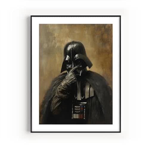 Darth Vader Star Wars Bathroom Art Print Premium Giclee