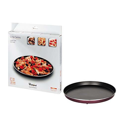 Whirlpool AVM305 - Mikrowellenzubehör/ Crisp-Platte groß (Ø30,5cm) für die Mikrowelle/ Passend auch für Bauknecht Mikrowellen