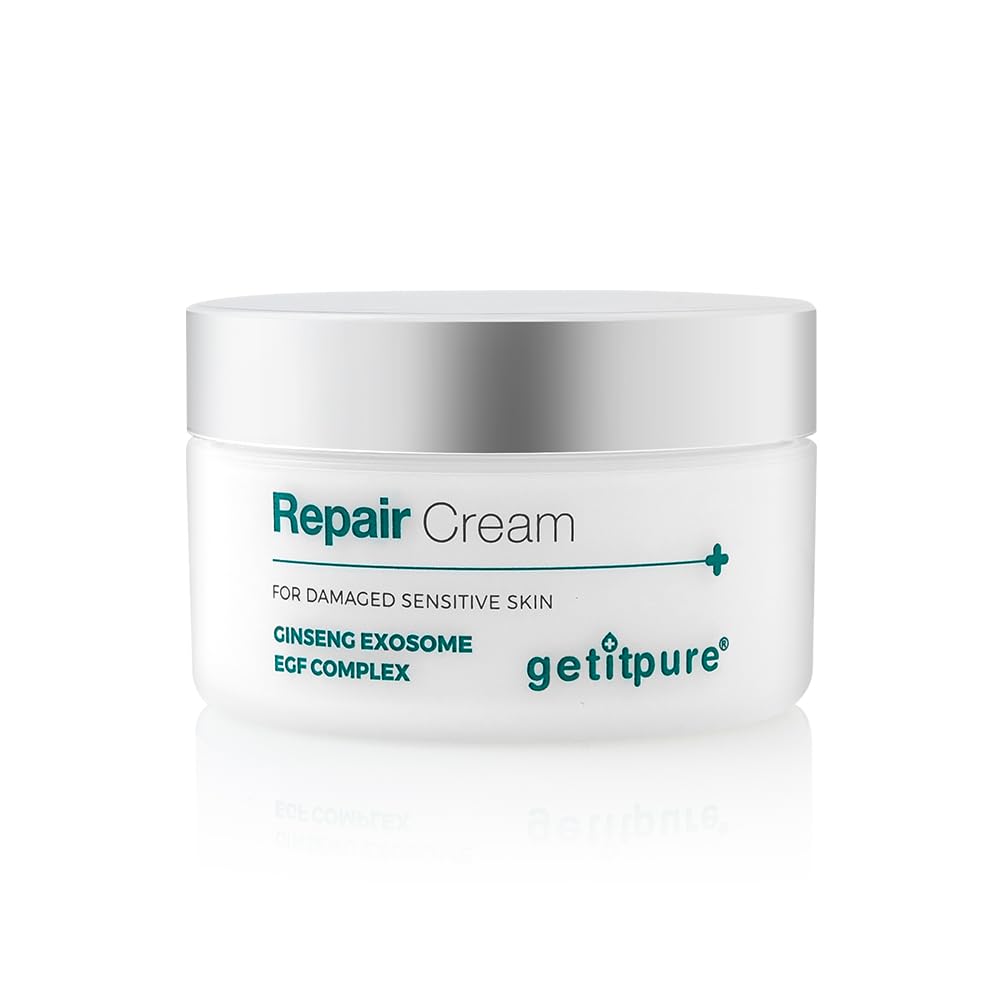 Generic Repair Cream, Advanced Regenerative Skincare with Ginseng Exosomes, EGF Complex, Peptides, and Dexpanthenol for Healthy Skin Barrier Restoration, 1.94oz