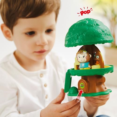 Klorofil Arbre Magique de Poche - Jouet interactif Portable avec Chambres, Accessoires et Surprises - Stimule l'imagination et la motricité Fine - Dès 18 Mois - Idéal à emporter Partout – vue 4