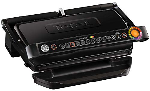Tefal OptiGrill+ Plus XL-Grillfläche intelligenter Kontaktgrill, 9 Grillprogramme, Ideale Grillergebnisse blutig bis… – Bild 3