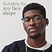 MIGSIR Blue Light Blocking Glasses for Computer Gaming, Fashion Fake Helps Reduce Screen Fatigue Eyeglasses for Women Men