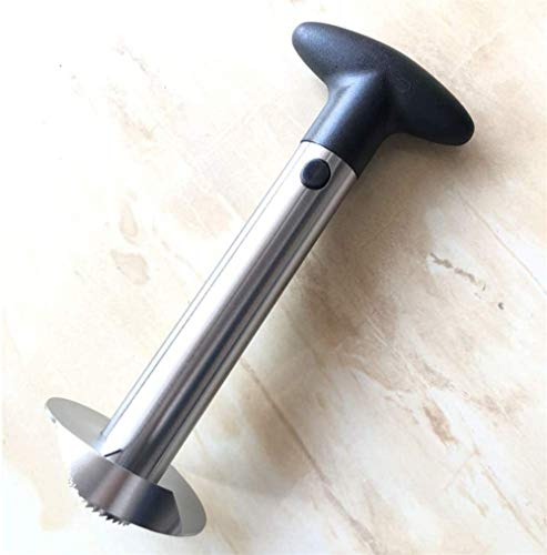 Edelstahl Ananasschneider Ananas Spiralschneider Schäler Und Entkerner Obstmesser Gemüsewerkzeuge, 2 Stück