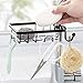 Organizer Lavello Cucina Porta Spugne da Cucina in Acciaio Inox Organizzatore per Lavello Porta Spugnette Cestino Appeso da Rubinetto Vassoio Organizer per lavandino Scolapiatti Senza Forare