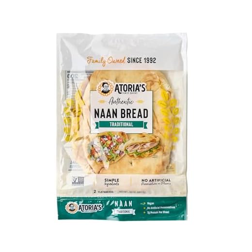 Atoria's Vegan Traditional Naan Bread