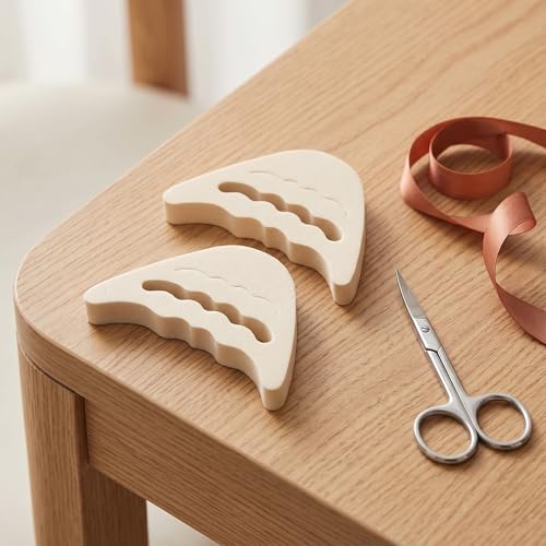 4 pares rellenos de espuma para dedos, insertos ajustables para calzado miniatura 5