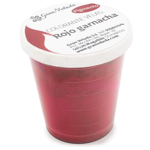 Colorante Velas Rojo Vino Garnacha Pigmento en Polvo Anti|Migraci...