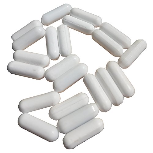 Magnetic Stirrer Stir Bar PTFE Magnetic Mixer Stir Bars (5X15mm, Cylinder Shape, 10PCS)