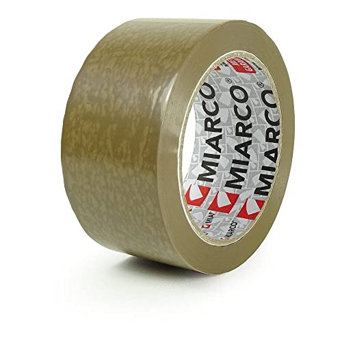MIARCO 279 - Cinta de embalaje rollo Precinto PVC Blanco 48mm x 132m