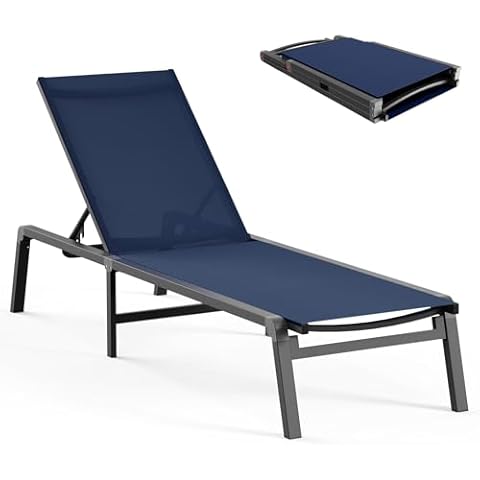 Ciokea Aluminum Chaise Lounge Cover