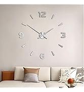 Horloge Loft 60 cm, cadran avec aiguille des minutes
