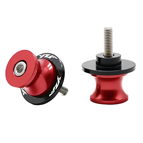 2 pcs M6 Motocicleta basculante de aluminio CNC Alu Slider Carretes tornillos...