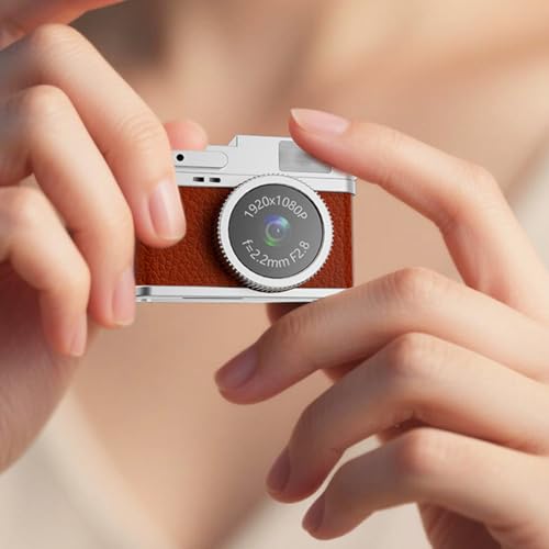Cámara Digital Retro Pequeña 1080p Portátil de Llaveros miniatura 6
