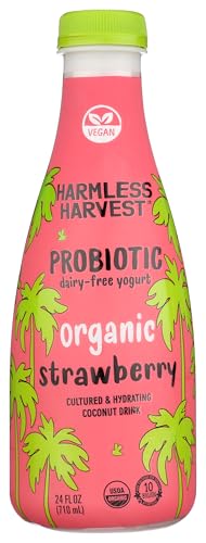 Harmless Harvest Dairy-Free Drinkable Yogurt - Strawberry 24oz, 24 Fl Oz