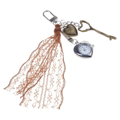 Romance Alloy Pocket Watch Keyring Vintage Styles Gift for Special Occasions