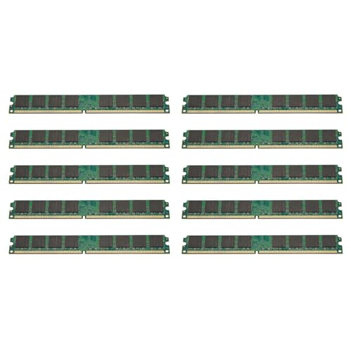 Mémoire RAM DDR2 pour corriger les lenteurs de PC fixe 240Pins PC2 6400 800Mhz lot de 10