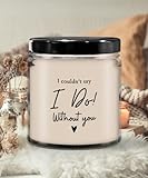 I Couldn't Say I Do Bridemaid Candle, Bridesmaid Gift Candle, Maid of Honour Gift, Will You Be My...