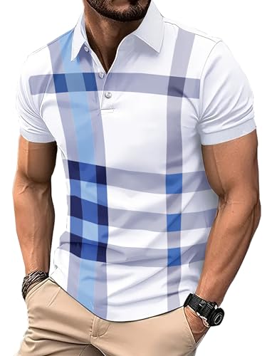 Image of Noble Monk Men's Regular Fit Polo T Shirt |Half Sleeves |Collar Tshirts T Shirt | Casual Tshirt