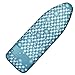 Extra-Wide Ironing Board Cover and Pad Replacement with Scorch and Stain Resistant Thick Padding and Elasticized Edge 18" x 49" Ironing Board Covers 4 Fasteners and 1 Protective Scorch Mesh Cloth