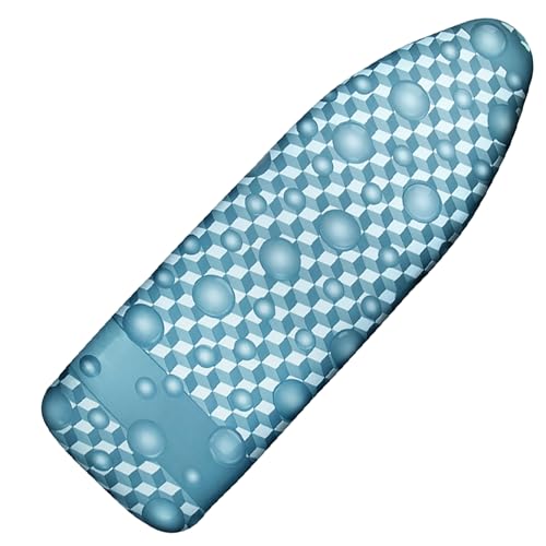 Ironing Board Cover and Pad, 18x49 Extra Wide Thick Iron Padding, Scorch & Stain Resistant Ironing...