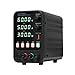 IUPPA Bench DC Power Supply Variable 60V 5A Digital Display Adjustable Switching Regulated Power Supply CV CC with Data Storage, Output Switch, USB Quick Port, Short Circuit Alarm, Encoder