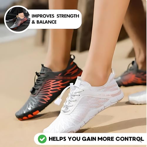 Image of Peak Footwear Barefoot Shoes - Non Slip Orthopedic Walking & Hiking Shoes for Men & Women, Zero Drop Minimalist Water Shoes with Arch Support, Wide Toe Box & Lightweight Diabetic-Friendly Design