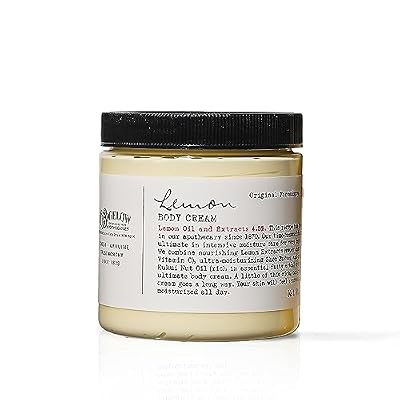 C.O. Bigelow Lemon Body Cream No. 005, 8 oz. & Lemon Body Lotion No. 1162, 10 fl oz.