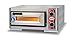 Produktbild GMG Profi Pizzaofen Classic Pf 4040 E Für Gastronomie, 1 Backkammer - 1 X Ø 39 Cm Pizzen - 40X40X10Cm, Bis Zu 450 ° C, 3500 Watt - Gastro Steinbackofen Elektrisch