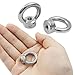 PHITUODA 10 Pcs M6 304 Stainless Steel Lifting Eye Nut, 1/4