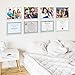 Kalami 11x14 Acrylic Wall Mount Picture Frame Self Adhesive, No Drill Holes Floating Frameless Clear Photo Frame for Diploma Certificate Degree Document Display Gallery Wall-Full Frame is 12x15