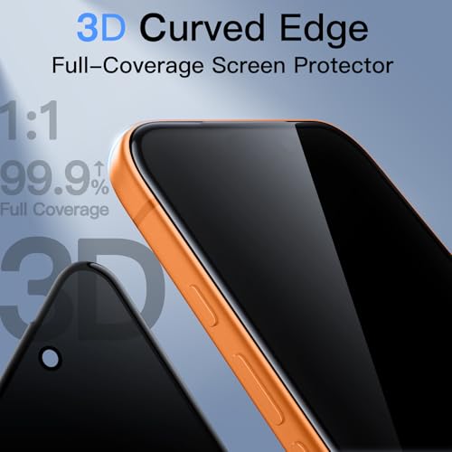 JETech pour iPhone 17 Pro Max Coque Cuir Magnétique pour stopper les regards indiscrets - 5