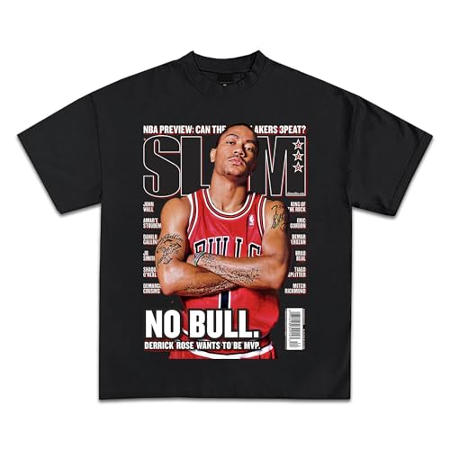 D Rose All Star Graphic T-Shirt | Y2K Vintage Basketball Rap | Premium Heavyweight Shirt for Men & Women