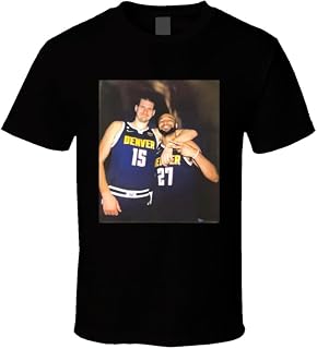 Nikola Jokic Jamal Murray Denver Basketball Fan T Shirt