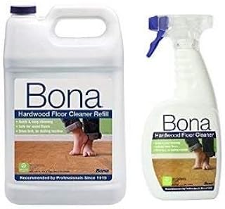 Bona Hardwood Floor Cleaner Spray FamilyValue 1Gallon and 32oz