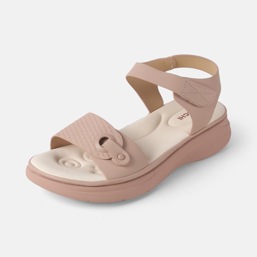 Mochi Women's Comfort Sandals with Adjustable Strap - Image 2