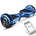 Bluewheel 6.5" Patinete eléctrico - Marca de calidad alemana - Hoverboard con Sistema de Seguridad para Niños, Altavoz Bluetooth y Luces LED, 2 Motores de 700W - Patín Eléctrico Auto Equilibrio HX310s