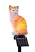 Produktbild joka international GmbH Solar Stableuchte sitzendes Kätzchen Beleuchtung rot/weiß sitzende Katze 14908