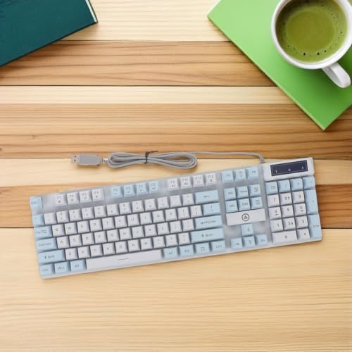 Clavier mécanique USB RGB 104 touches pour ordinateur portable - 5