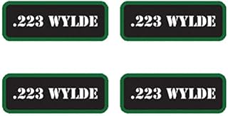 MAGNET (4X) .223 Wylde Ammo Can Labels For Ammo Case 223 2A Molon Bullet Magnetic Vinyl Car Fridge Sticks to any Metal Surface 5"