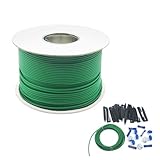 Multisland Universal 500FT Robotic Mower Boundary Wire Automatic Lawnmower Perimeter Wire and 20FT Robotic Lawnmower Boundary Wire Splice Kit