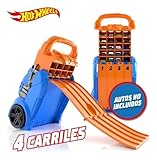 Hot Wheels Car Case Launcher I Stores up to 20 cars I 2-in-1 storage and launcher that connects to other setsI For Kids 3 Years & Up I (Cars not included) - Image 10
