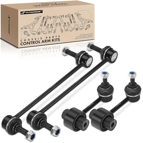 A-Premium Set of 4, Front & Rear Sway Bar Links Kit Stabilizer Bar Links, Compatible with Scion FR-S 2013-2016, Subaru BRZ 2013-2019, Toyota 86 2017-2019