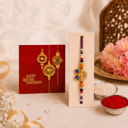 Image of Giftplease Customized LED Night Light Photo Frame Rakhi Gift Set for Brother | Personalized Acrylic Lamp with Premium Rakhi, Roli Chawal & Greeting Card | Perfect Rakshabandhan Hamper for Bhaiya